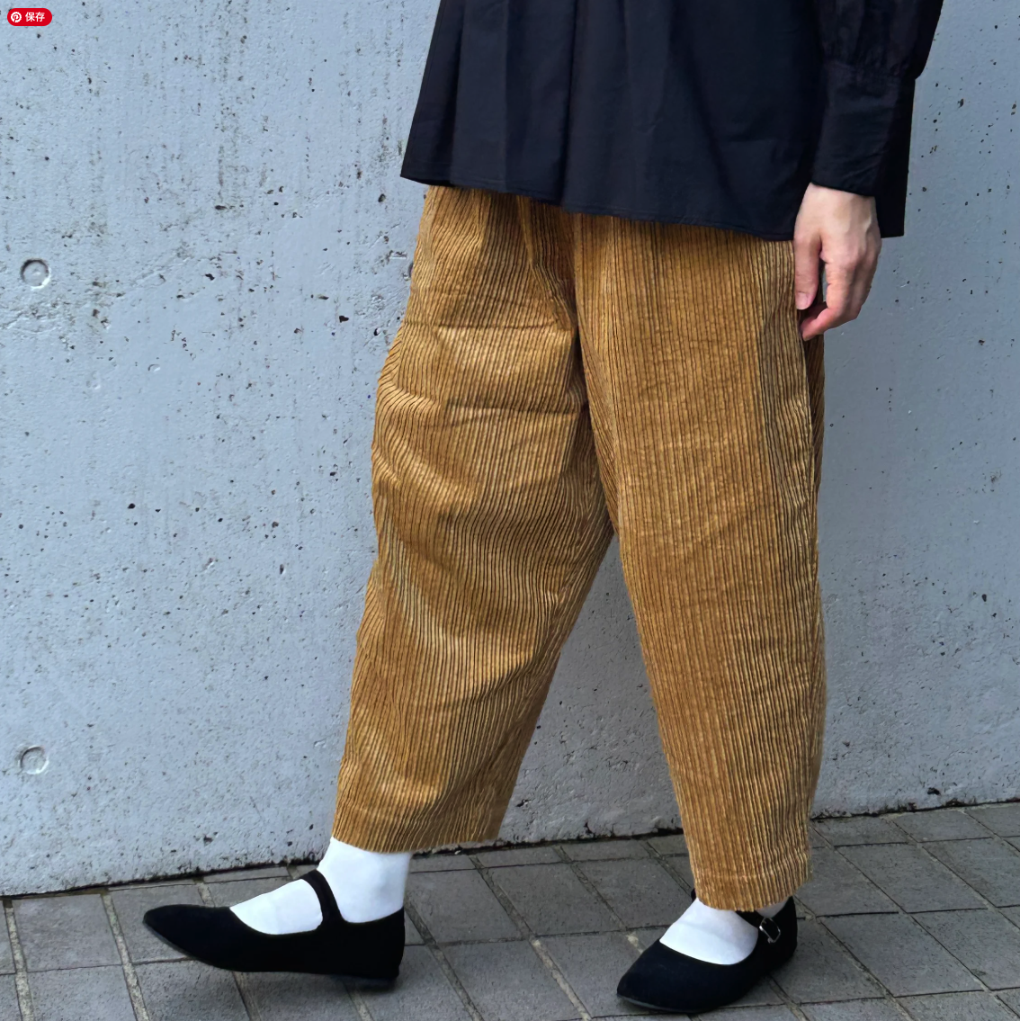 universal seven／ユニヴァーサルセブン 親子コーデュロイ ギャザー